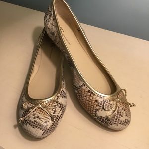 Women’s Inc Paloma2 snakeskin ballet slippers NEW!